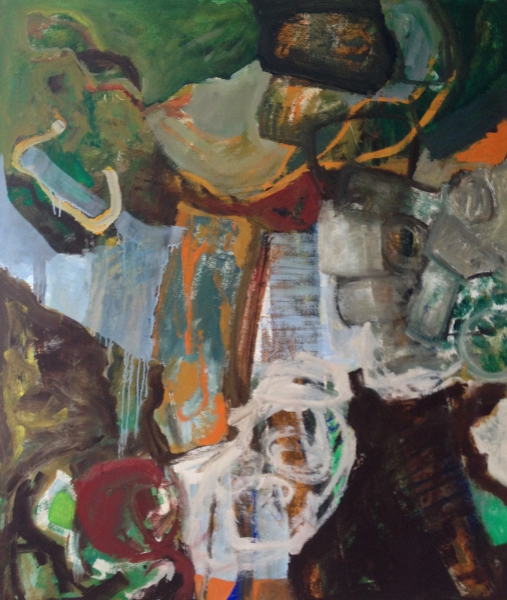 Angelika Eggert, Ölmalerei auf Leinwand