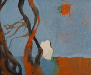 Angelika Eggert, Ölmalerei auf Leinwand